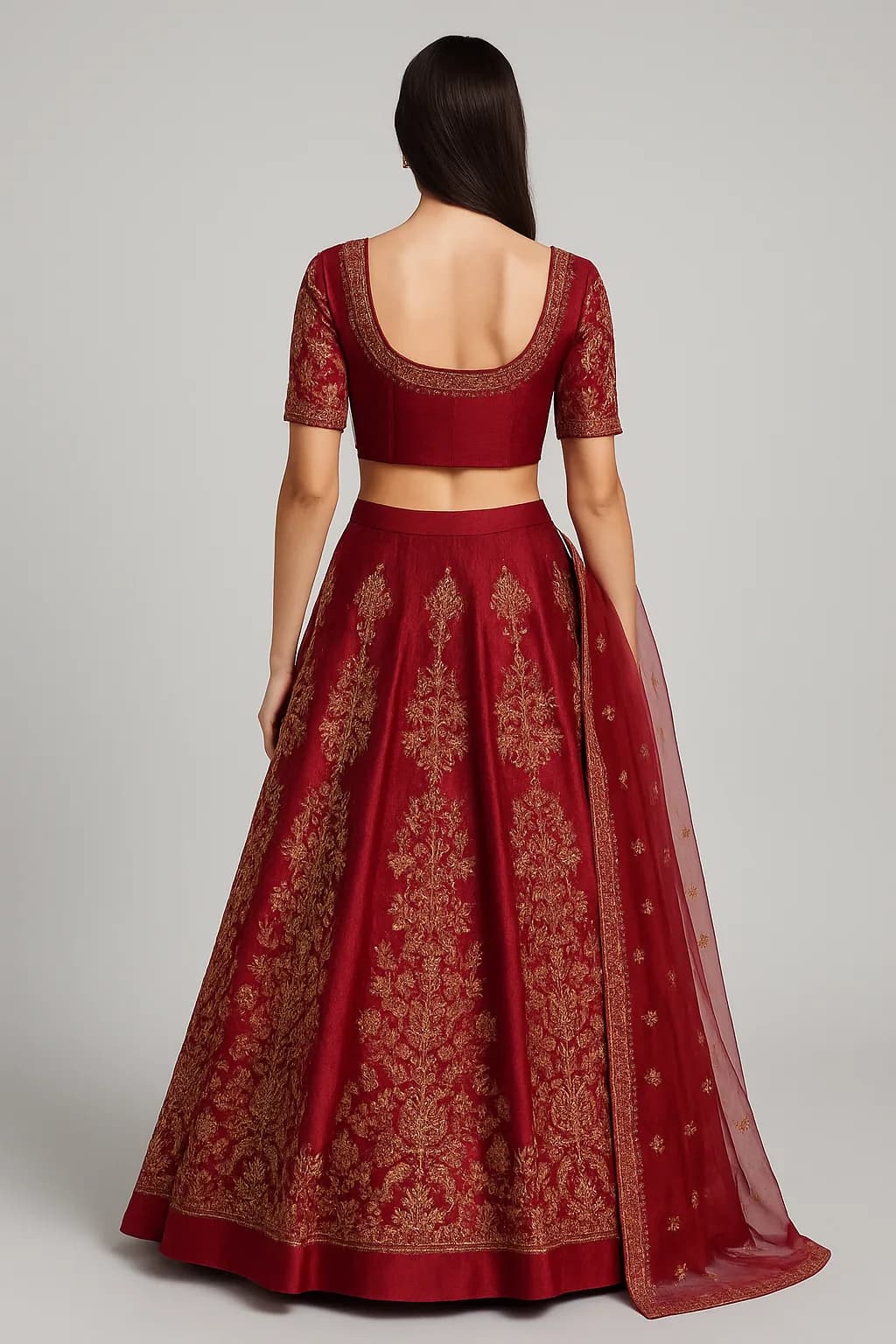 Back view