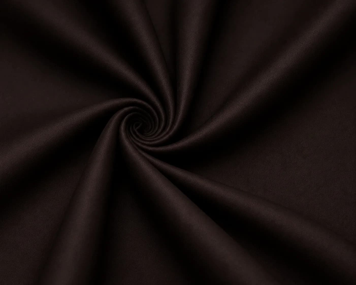Cotton satin fabric (dark espresso brown) Texture