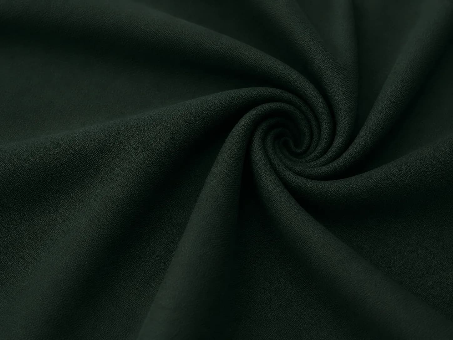 Deep Forest Green Plain Woven Fabric Texture