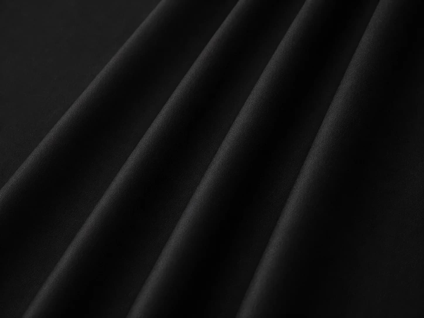 Dubai Satin Fabric – Black Drape