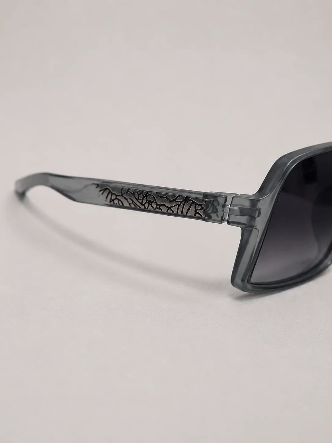 Eagle Vision Oversized Shield Sunglasses Side