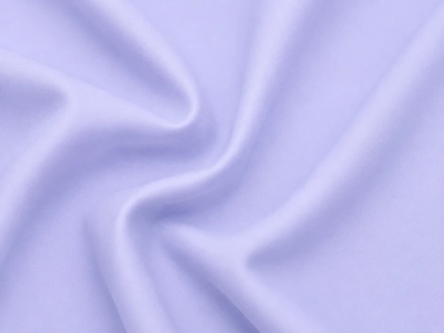 Lavender Mist Cotton Satin Fabric On the bench