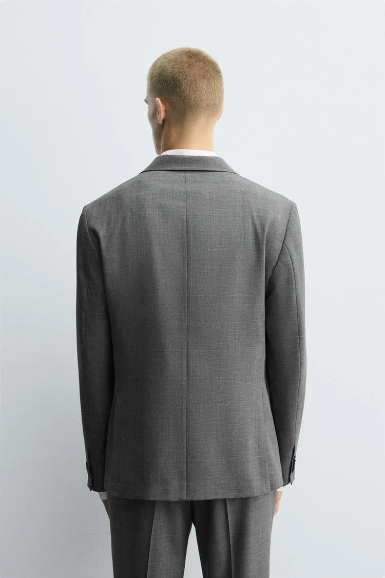 Men’s Light Grey Tailored Suit overview
