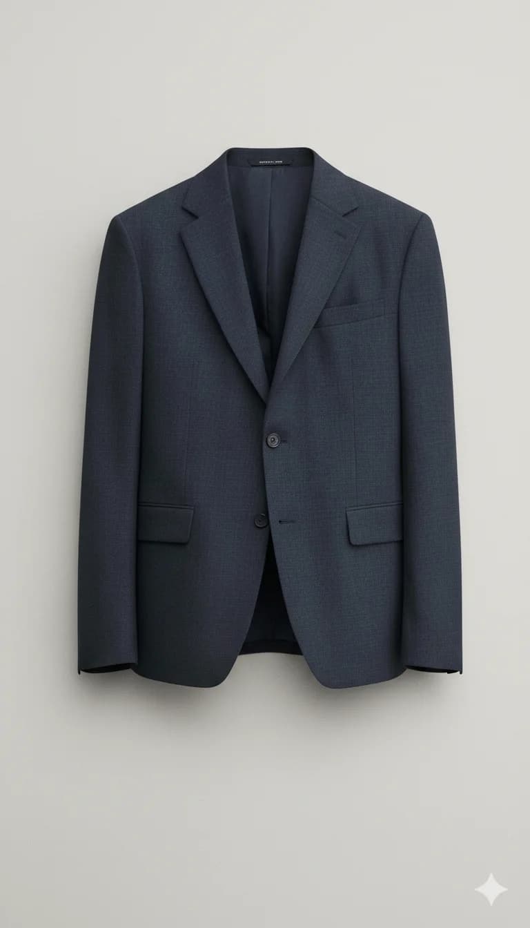 Men’s Midnight Blue Tailored Suit overview