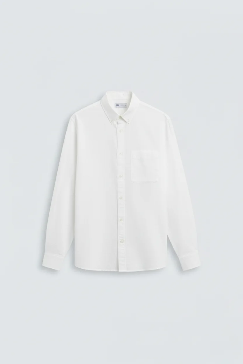 White Premium linen Shirt overview