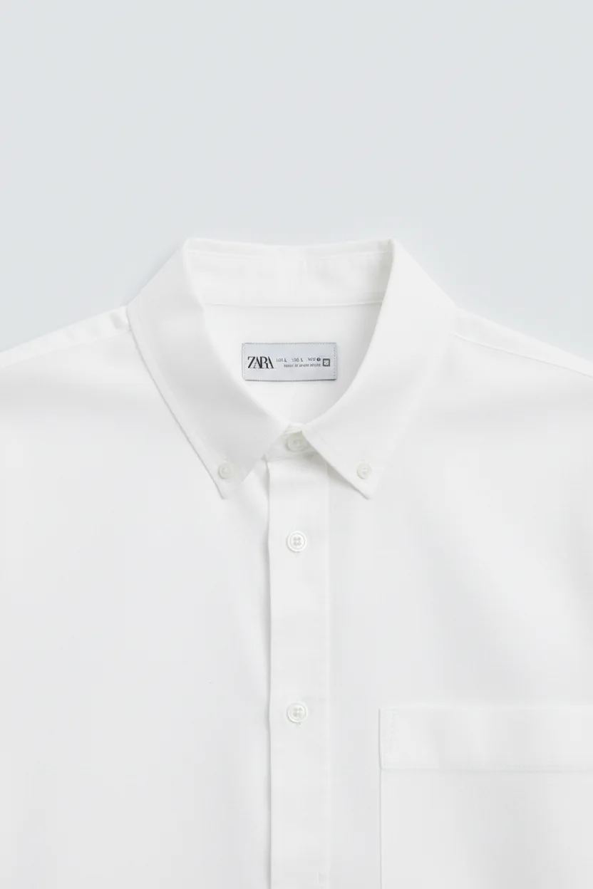 White Premium linen Shirt Back