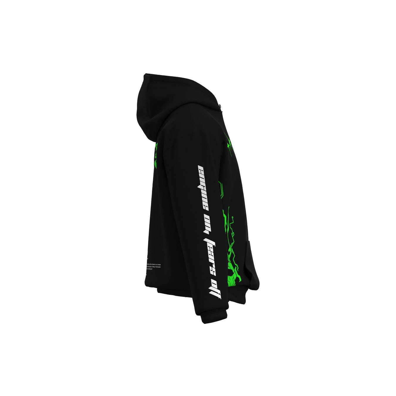 Unisex KLX230R Premium Popper Hoodie