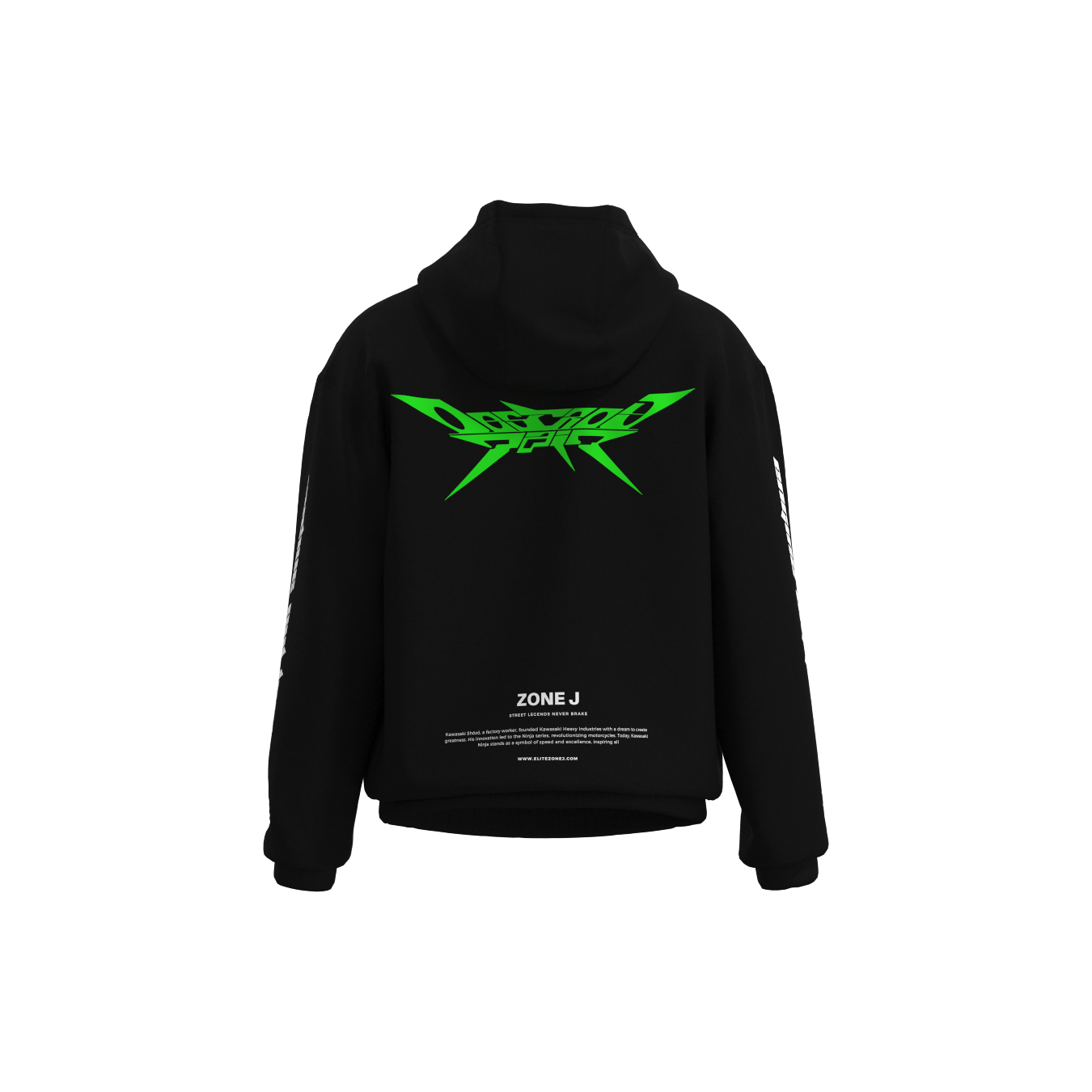 Unisex KLX230R Premium Popper Hoodie