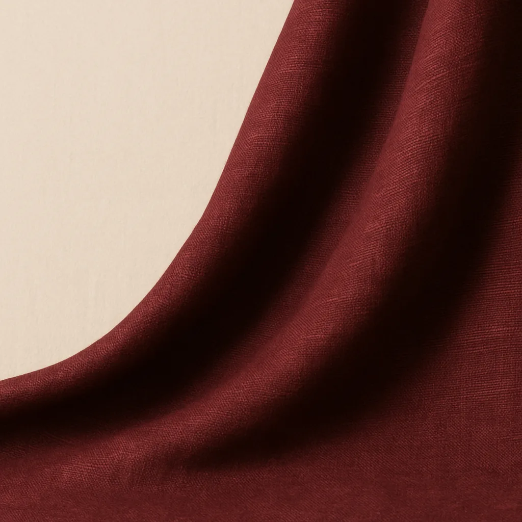 Raw Silk · Hand-Woven Drape
